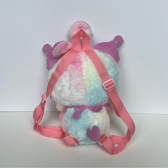 🆕Kuromi plush toy backpack - pastel color - Picture 2 of 7